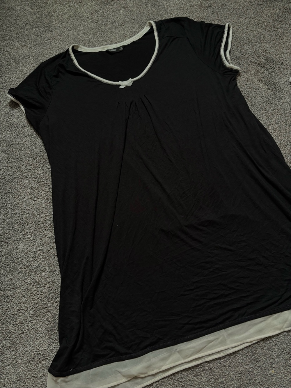 Women's Simply Vera Vera Wang Basic Luxury Sleepshirt